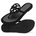 Women's Crystal Thong Sandals – Sparkly Rhinestone Flat Flip Flops, Cushioned Comfort Insole Non-Slip Summer Dressy Sandals for Beach, Wedding，Daily Wear
